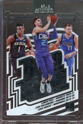 2020 Clearly Donruss Rookie Special LaMelo Ball Zion Williamson Luka Doncic #1 RC