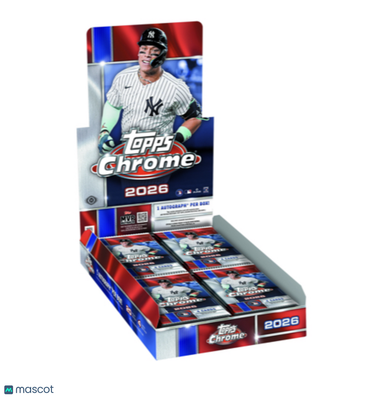 PRE ORDER 2026 Topps Chrome Baseball Hobby Box