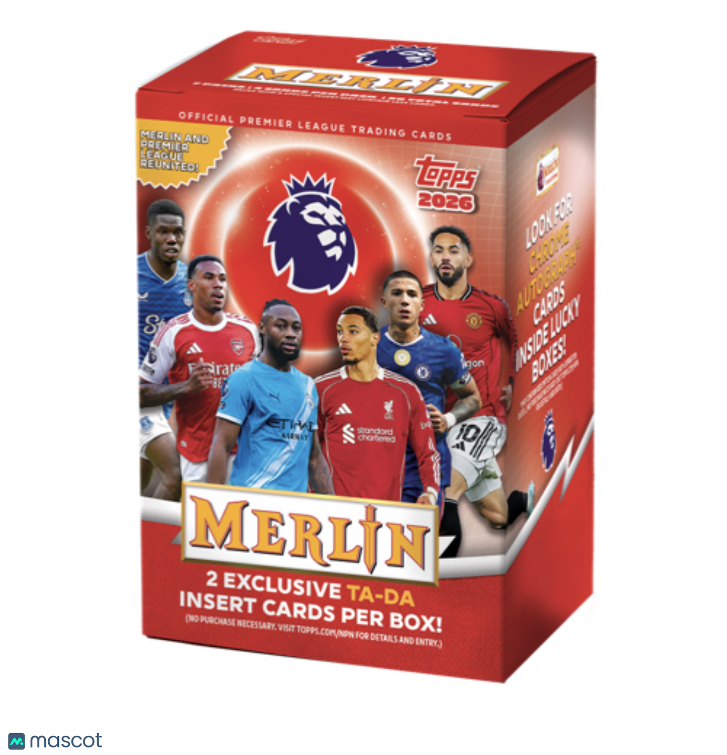 PRE ORDER 2025-26 Topps Merlin Chrome Soccer Blaster Box