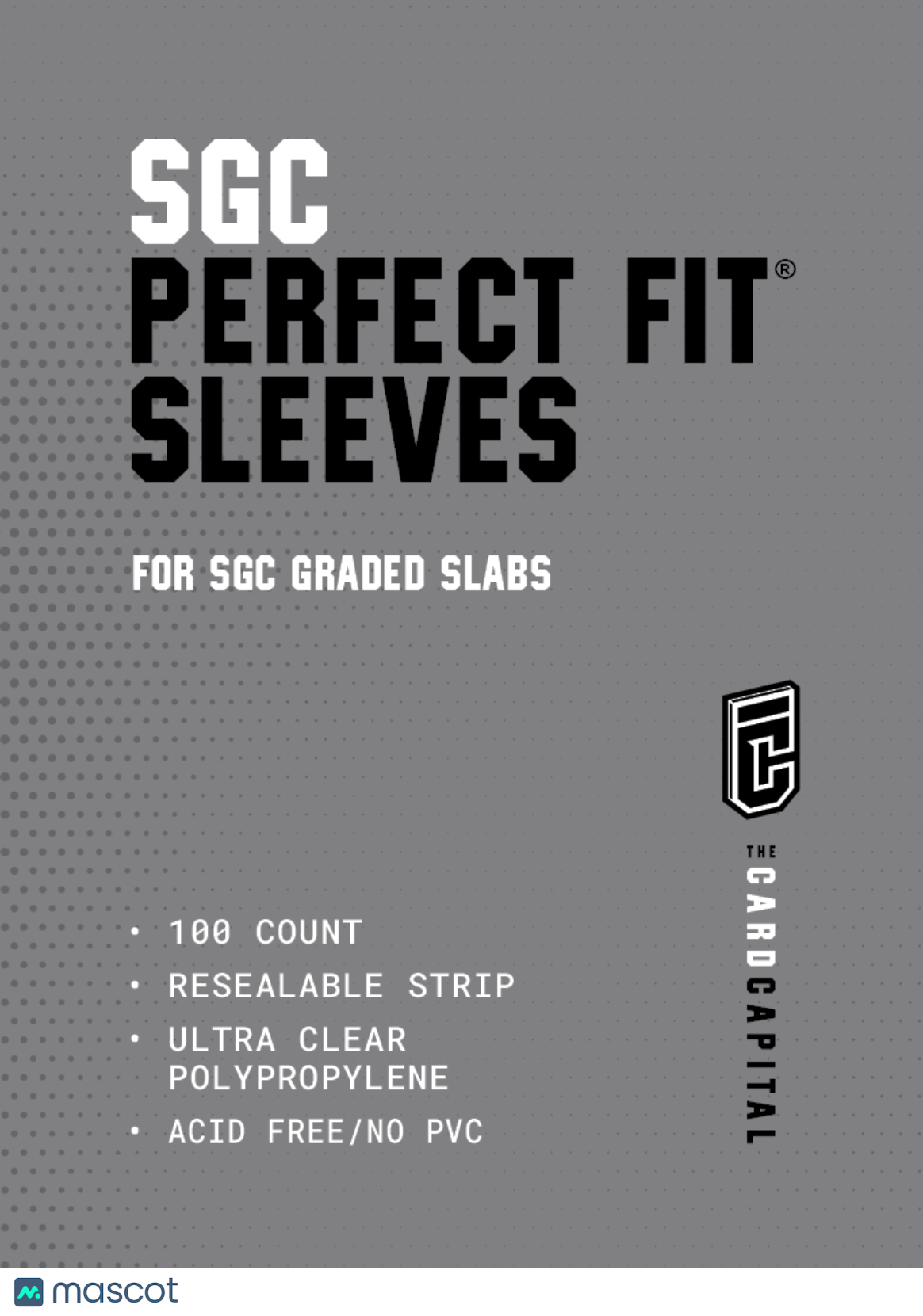 SGC Graded Card Perfect Fit Sleeves