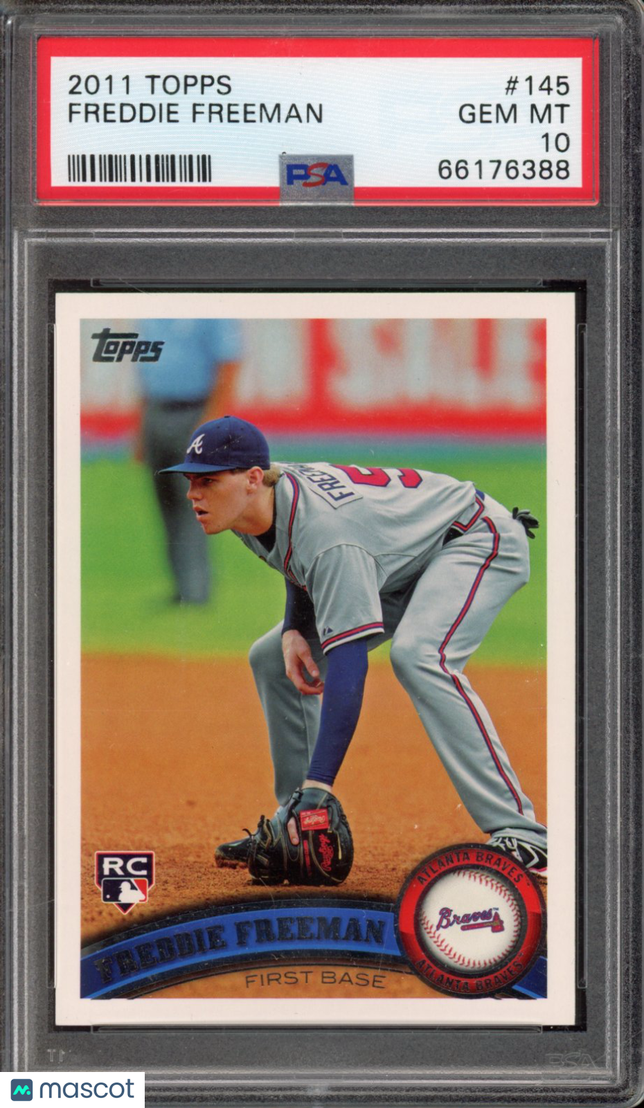 2011 Topps Freddie Freeman Rookie PSA 10