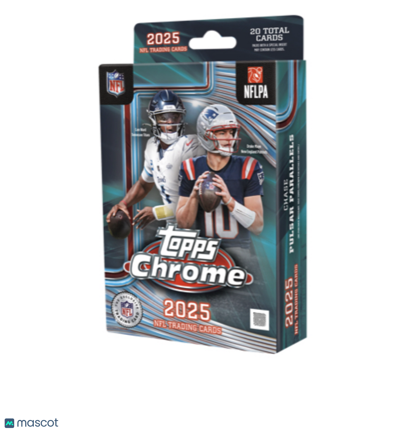 2025 Topps Chrome Football Hanger Box