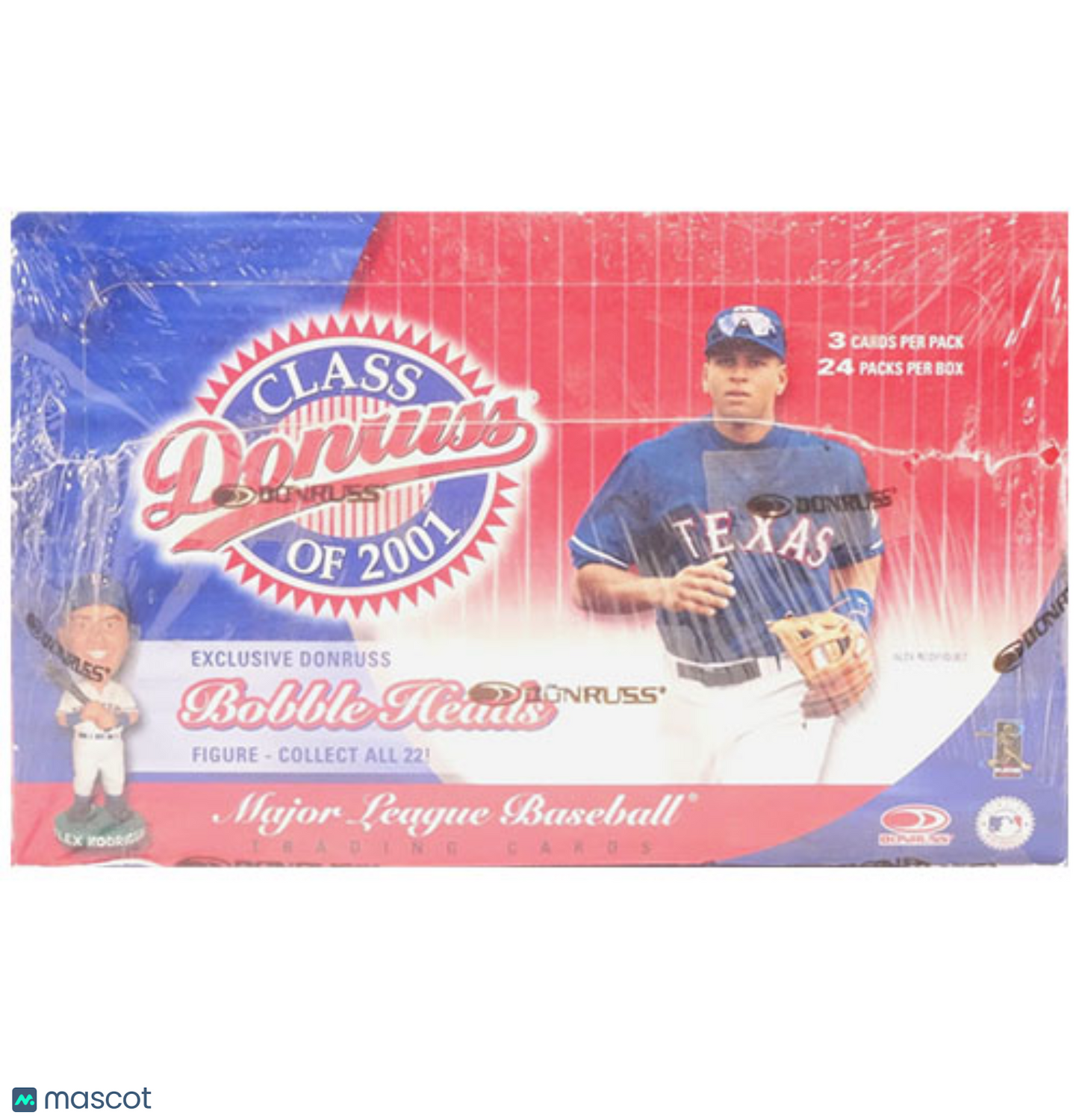2001 Donruss Class Of 2001 Baseball Hobby Box