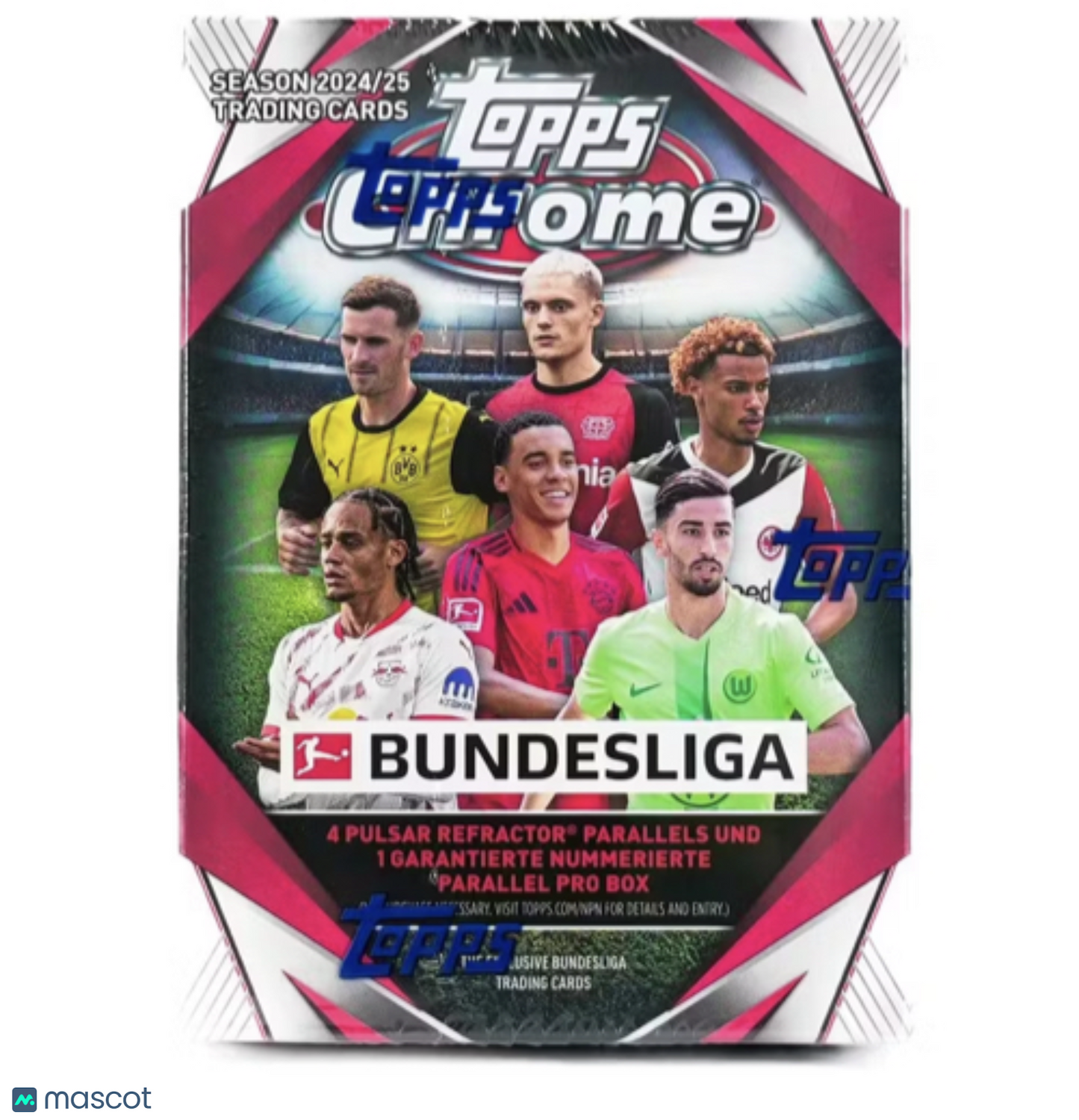 2024-25 Topps Chrome Bundesliga Soccer Blaster Box