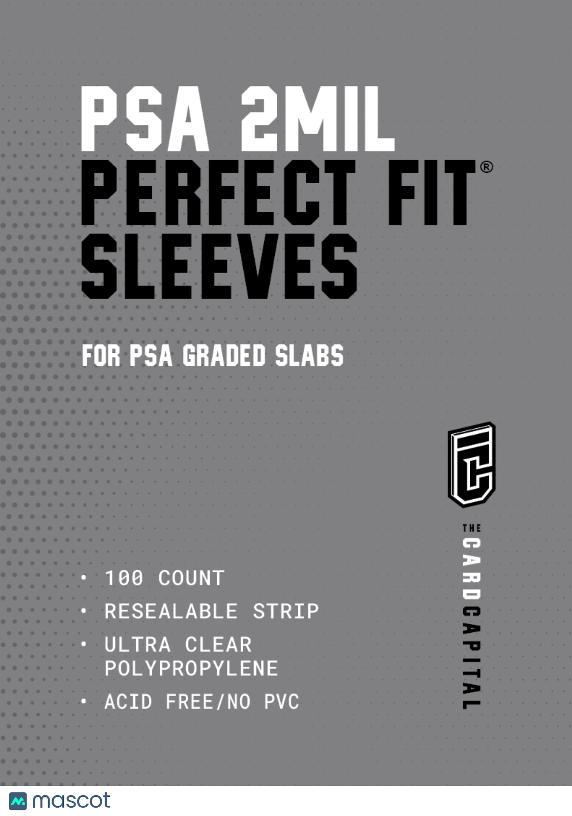 PSA Graded Card Perfect Fit Sleeves 2 Mil