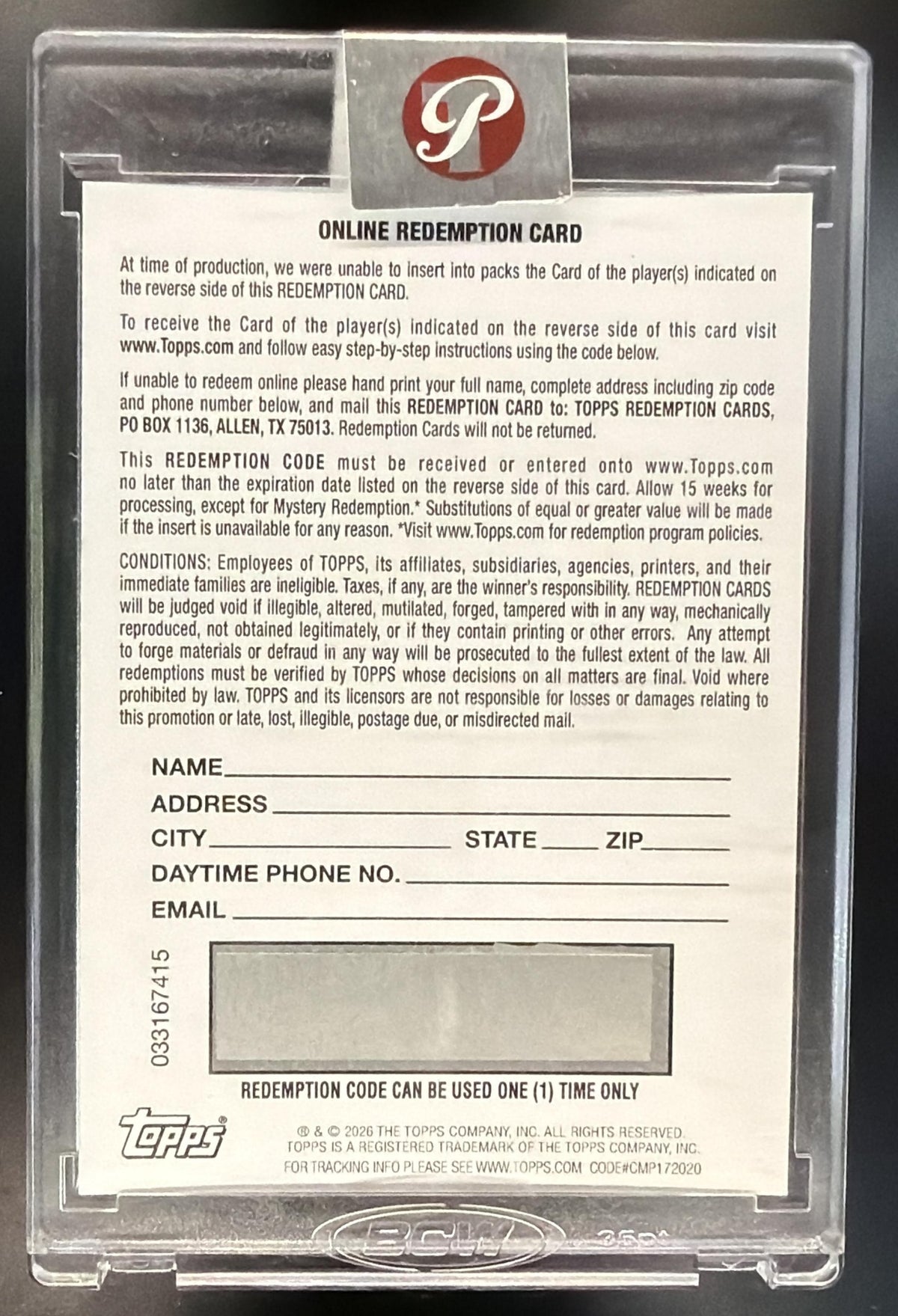 2026 Topps Pristine Kevin McGonigle #PA-KM Auto RC