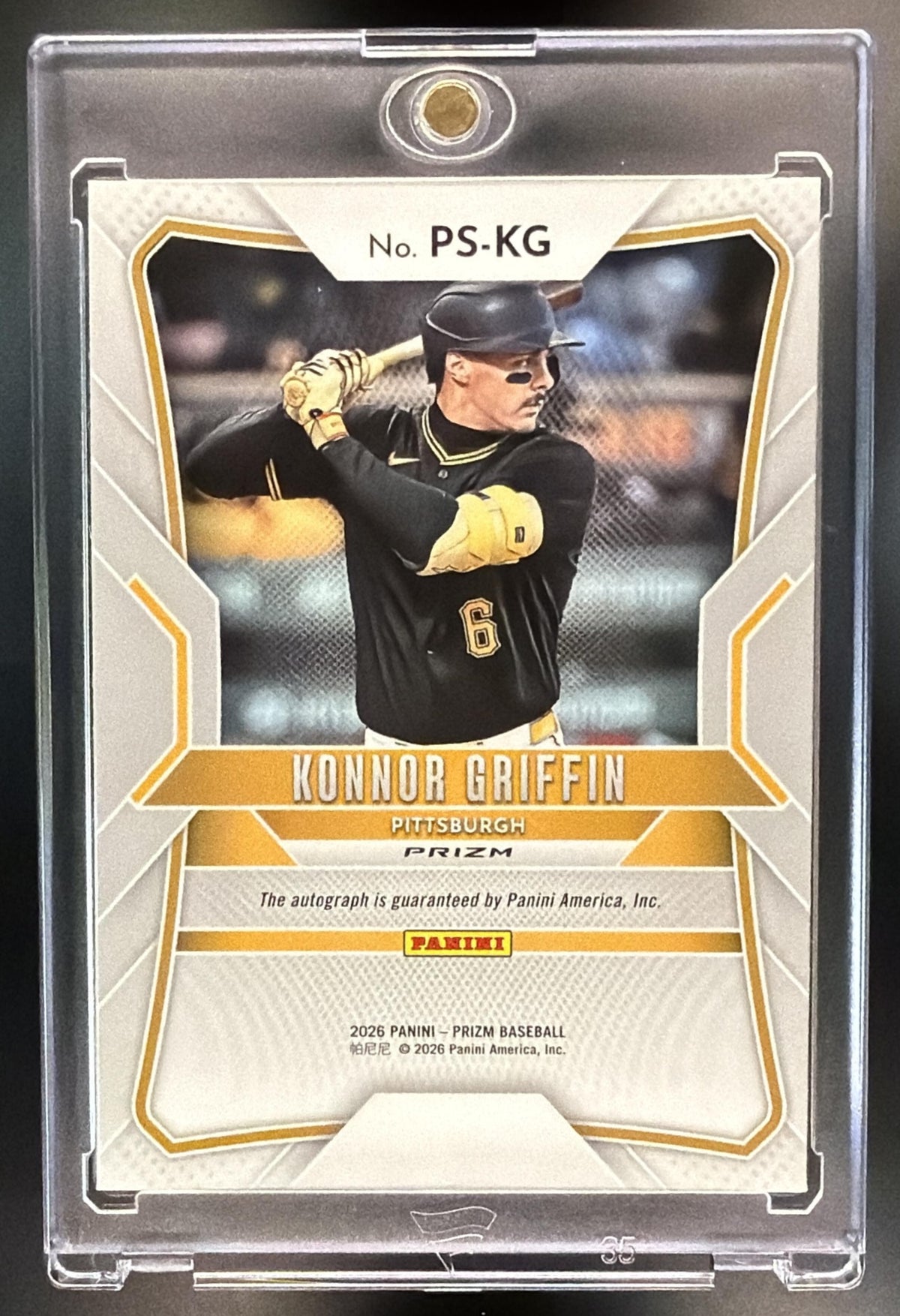2025 Panini Prizm Konnor Griffin #PS-KG Prospect Signatures Auto