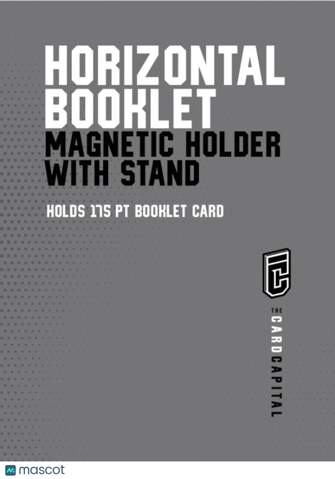 Horizontal Booklet Magnetic Holder w/ Stand