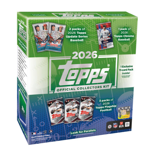 PRE SALE 2026 Topps MLB x NFL Official Collectors Kit