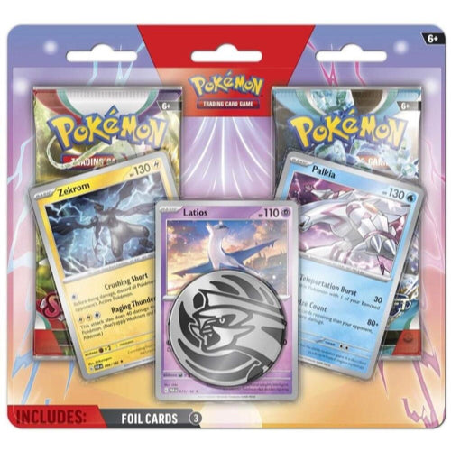 Pokemon Enhanced Latios, Zekrom & Palkia 2-Pack Blister Pack