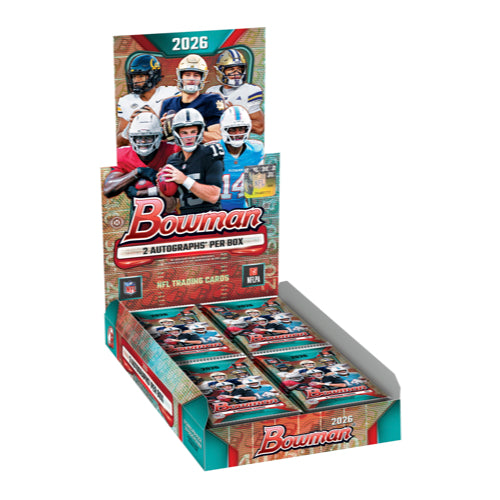 PRE ORDER 2026 Bowman Football Hobby Box