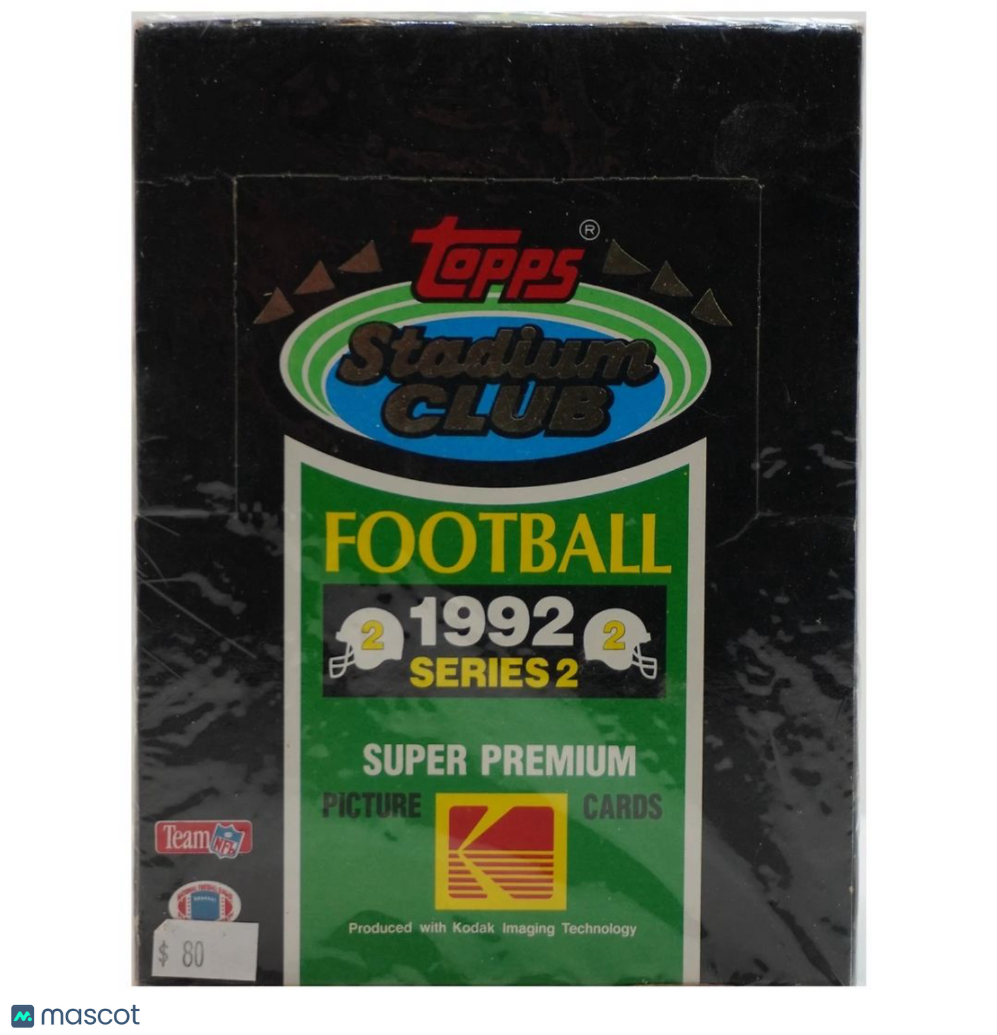 1992 Topps Stadium Club Series 2 Football Box
