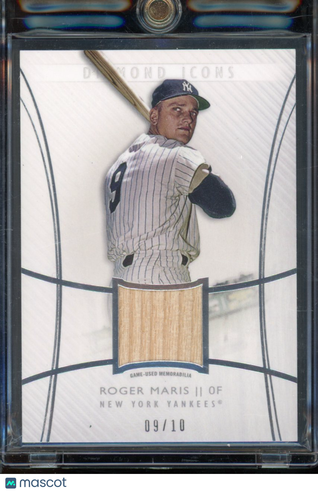 2017 Diamond Icons Roger Maris Game Used Bat /10