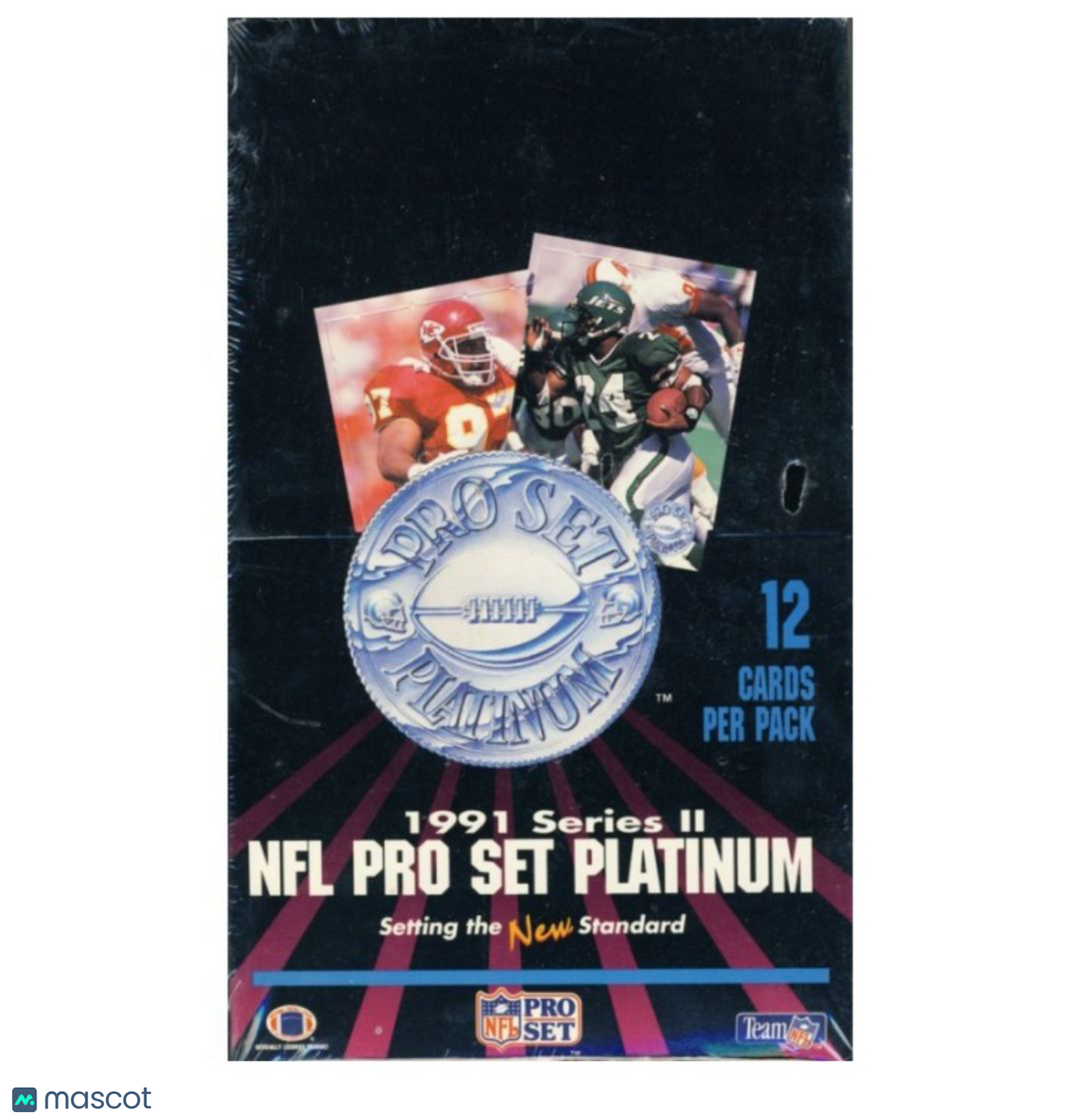 1991 NFL Pro Set Platinum Series 2 Box