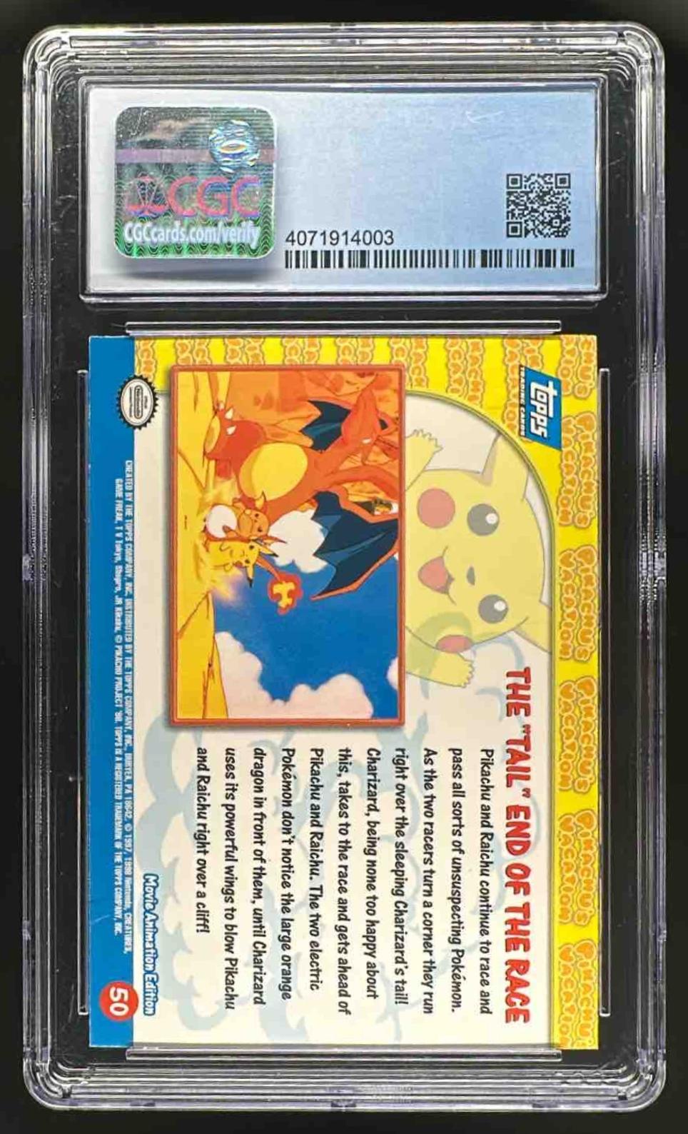 2000 Pokemon Neo 2 Promos Japanese Charizard #003 CGC 9.5