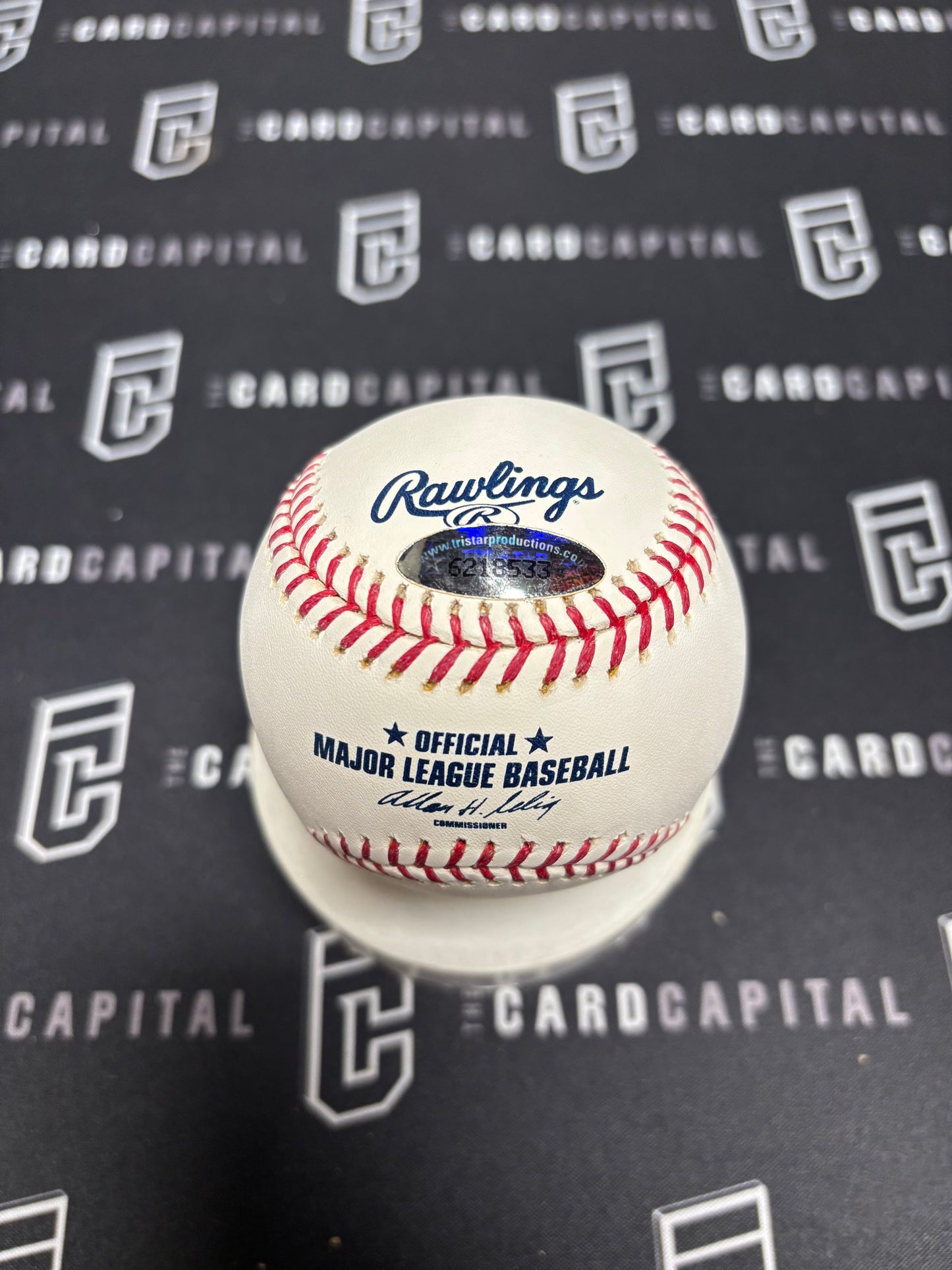 Charlie Hayes Signed Official Major League Baseball TriStar "Last Out 96"