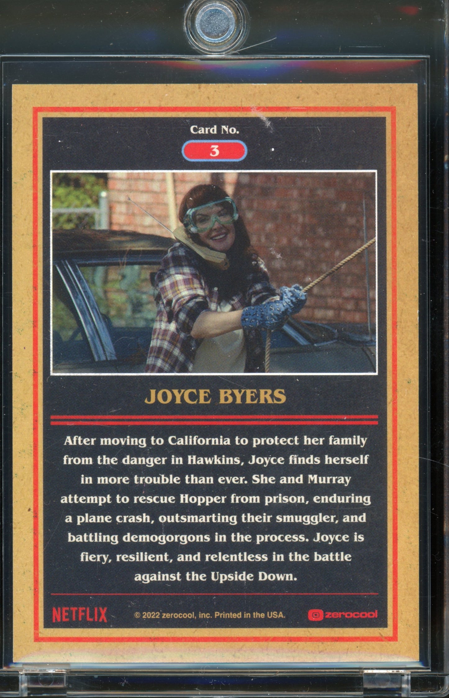 2022 Stranger Things Joyce Byers Green /50