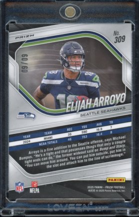 2025 Prizm Elijah Arroyo Super Bowl /60
