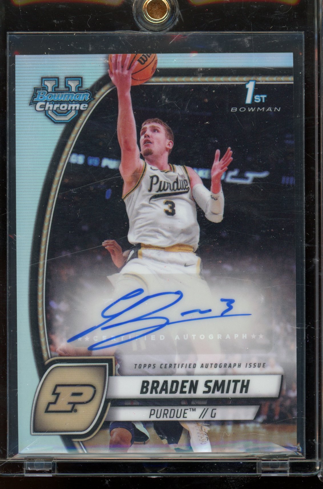 2024 Bowman Chrome U Braden Smith Refractor Auto