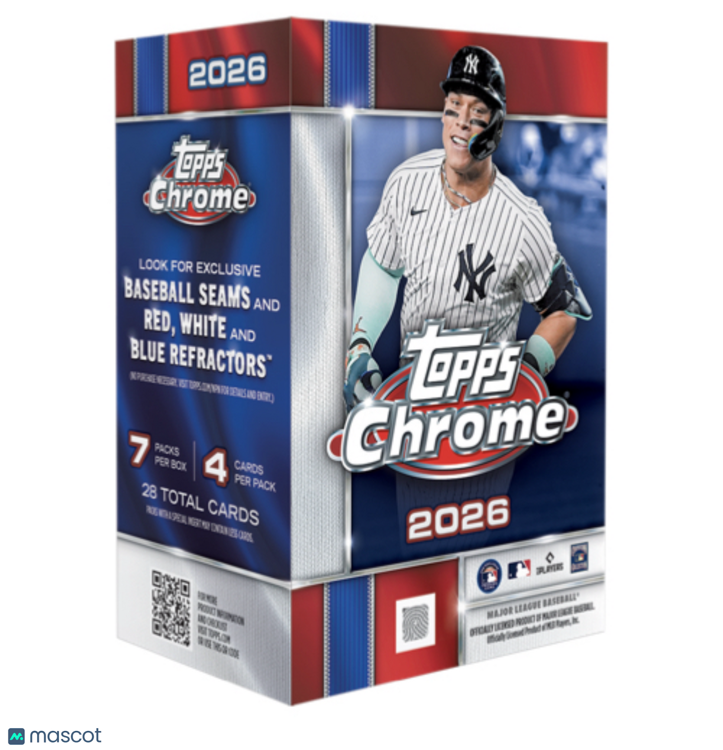 PRE ORDER 2026 Topps Chrome Baseball Blaster Box
