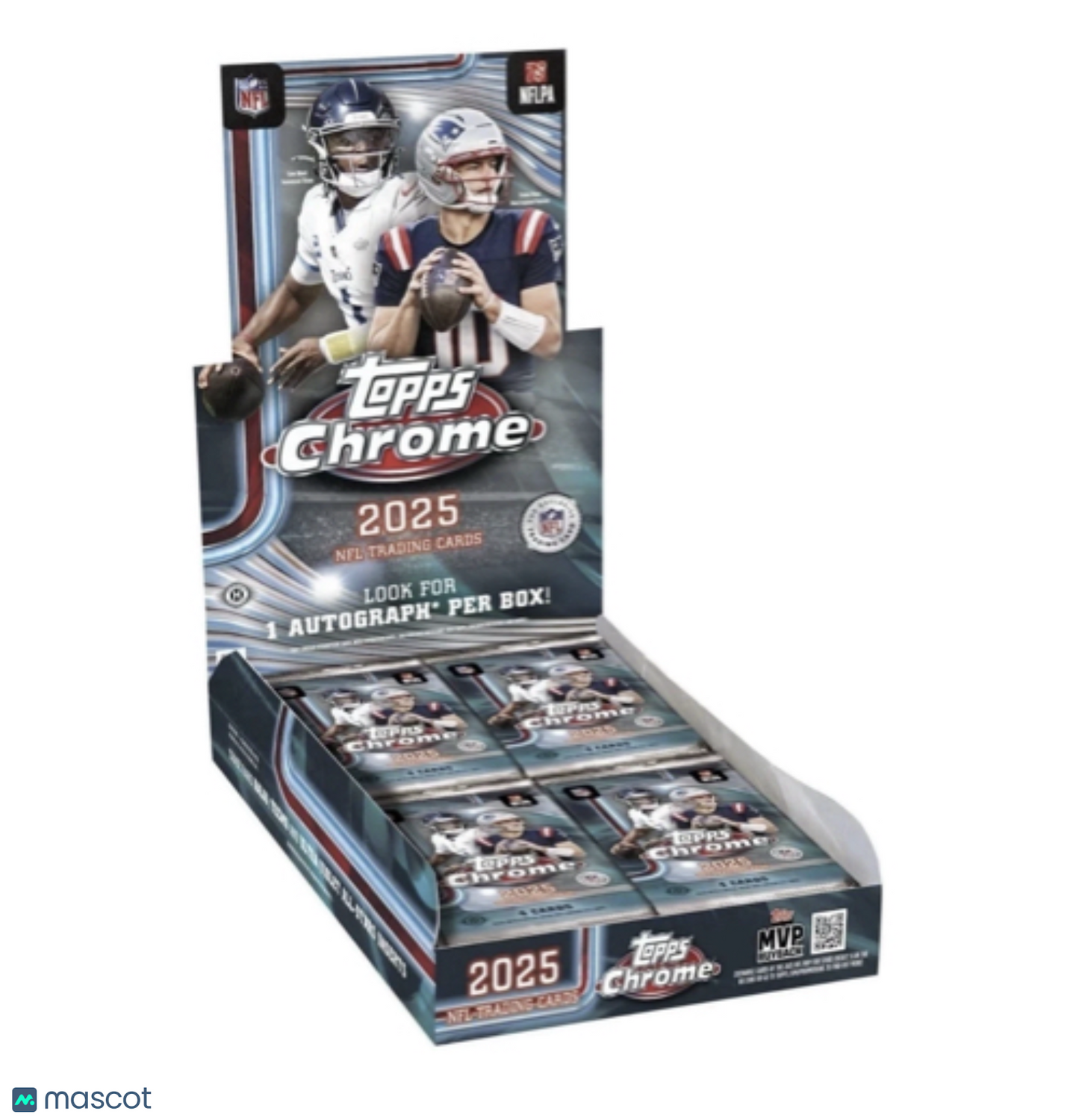 2025 Topps Chrome Football Hobby Box