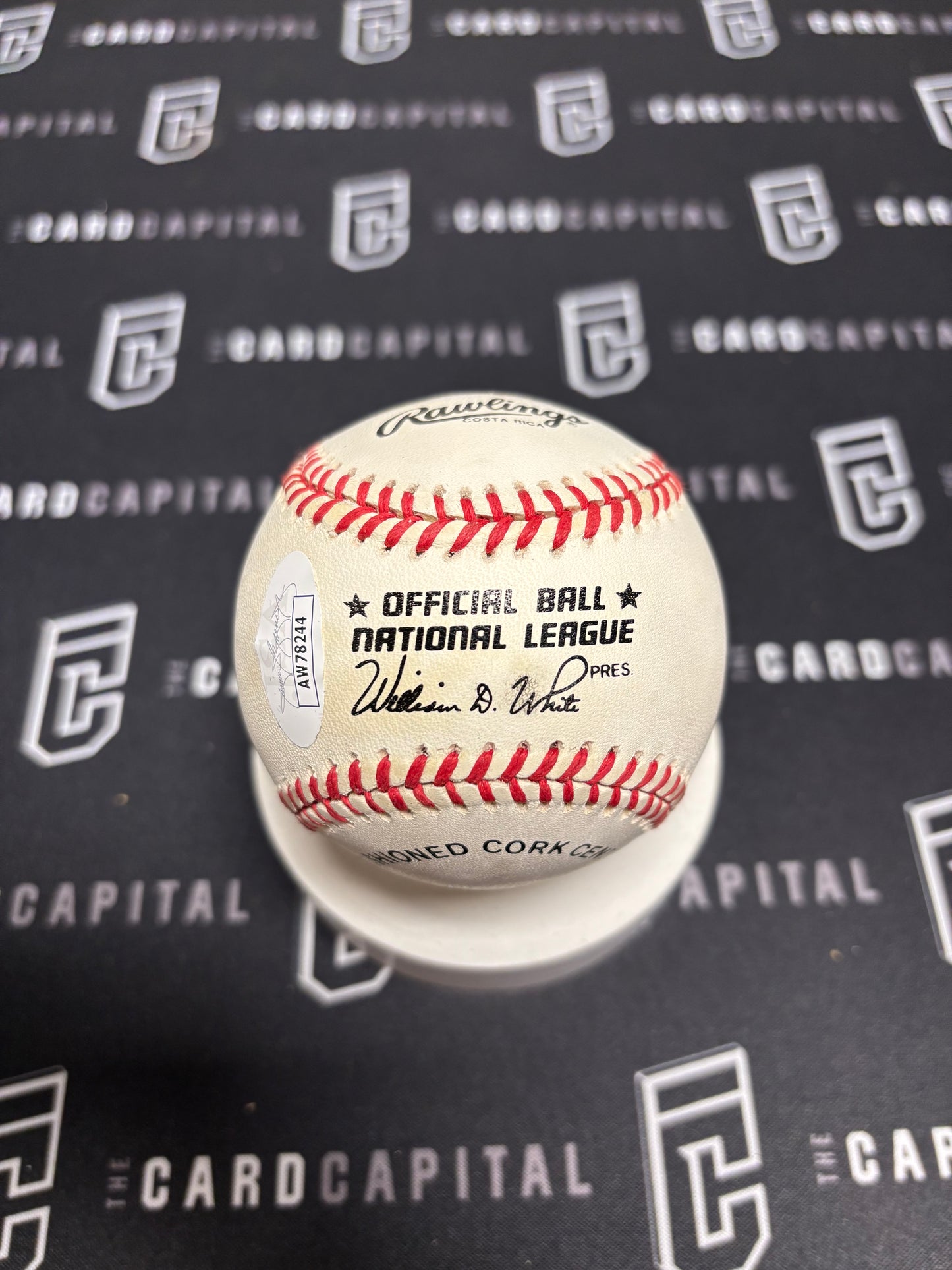 Tony Perez Signed Official Major League Baseball JSA