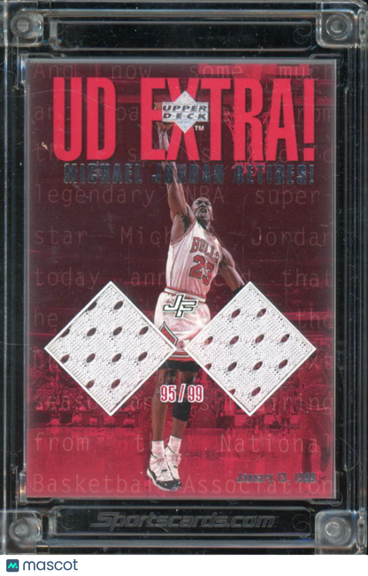 2022-23 Upper Deck Michael Jordan Dual Patch /99