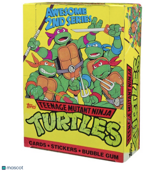 1990 Topps Teenage Mutant Ninja Turtles TNMT Series 2 Box