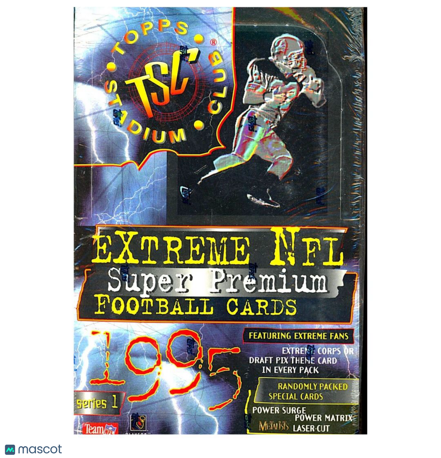 1995 Topps Stadium Club Series 1 Football Hobby Box