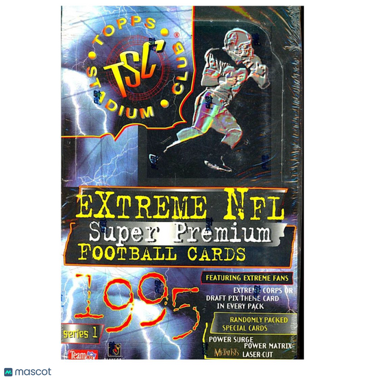 1995 Topps Stadium Club Series 1 Football Hobby Box