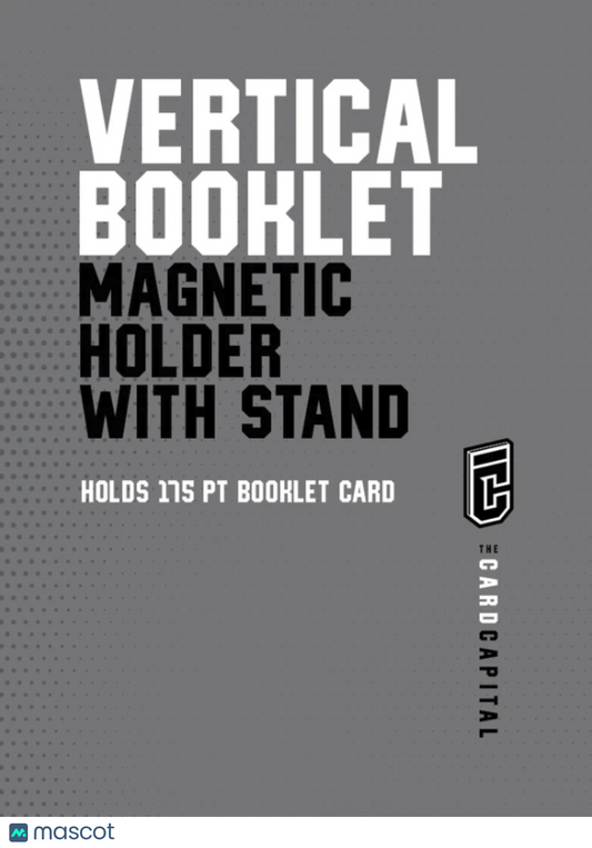 Vertical Booklet Magnetic Holder w/ Stand
