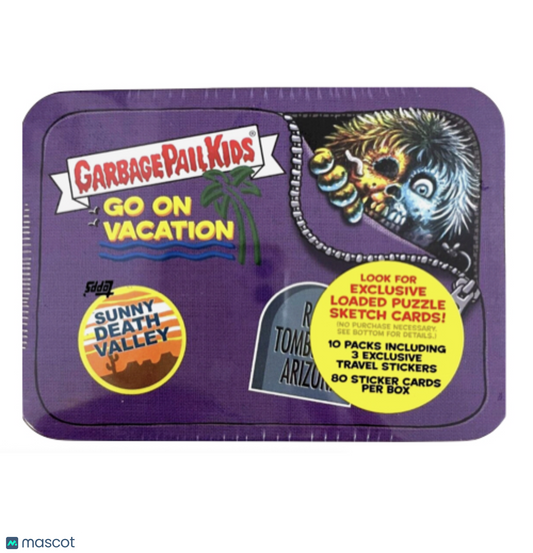 2021 GARBAGE PAIL KIDS GO ON VACATION PURPLE TIN