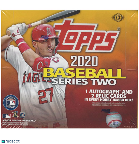 2020 Topps Series 2 Baseball Jumbo Box