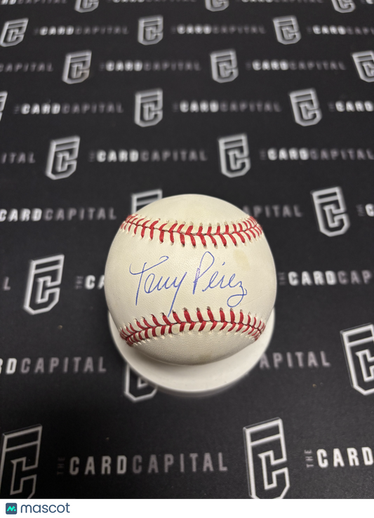 Tony Perez Signed Official Major League Baseball JSA