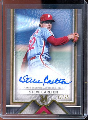 2023 Topps Museum Collection Steve Carlton Auto #AA-SC /25