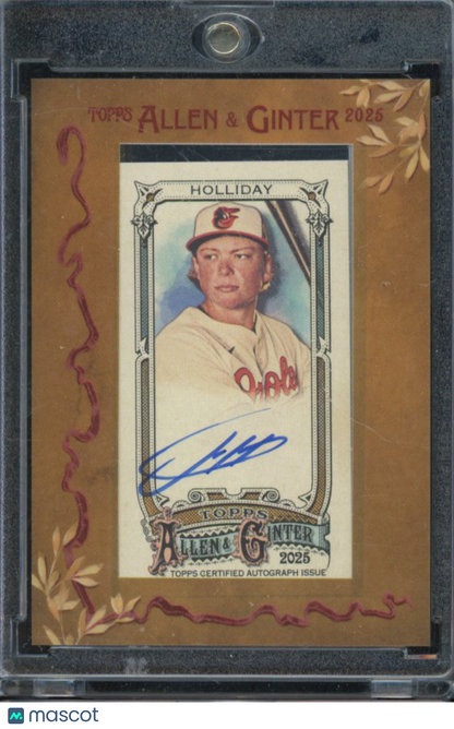 2025 Allen & Ginter Jackson Holliday Mini Framed Auto