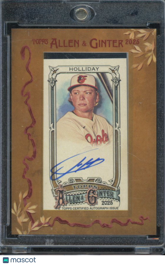 2025 Allen & Ginter Jackson Holliday Mini Framed Auto