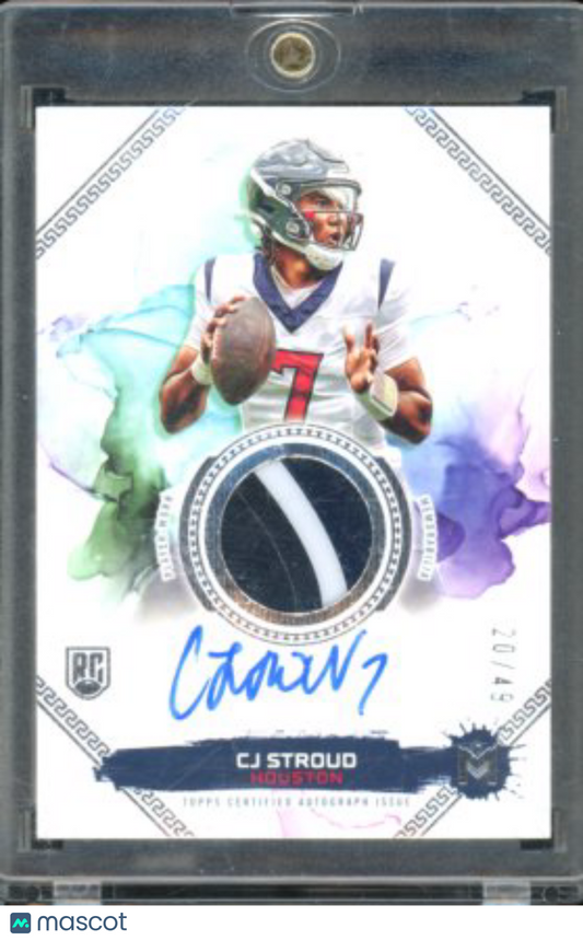 2024 Topps Motif CJ Stroud Rookie Patch Auto /49