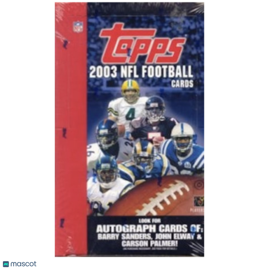 2003 Topps Football Hobby Box