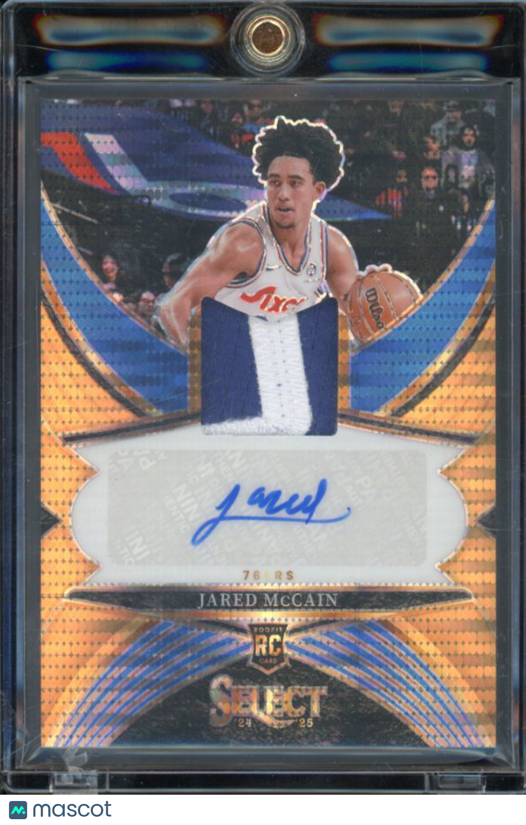 2024-25 Select Jared Mccain FOTL Rookie Patch Auto /30