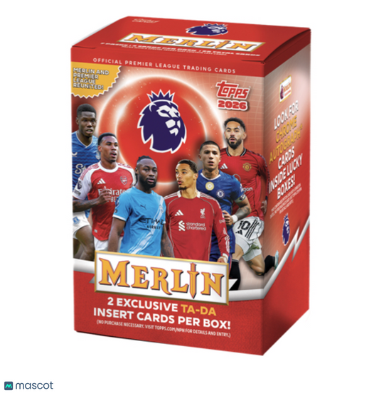 2025-26 Topps Merlin Chrome Soccer Blaster Box