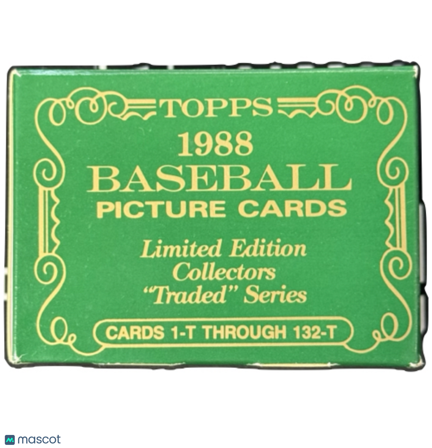 Topps 1988 Baseball Cards Limited Edition Tiffany Traded Series