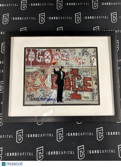 Walt Frazier Signed 8x10 Photo JSA Framed