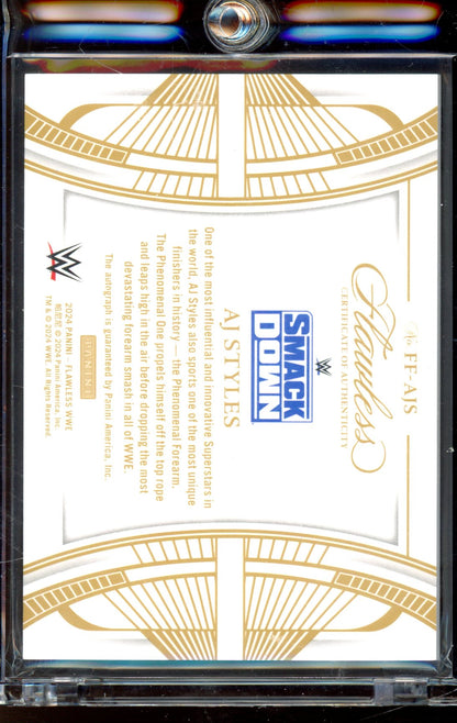 2024 Flawless AJ Styles Emerald Auto 3/5