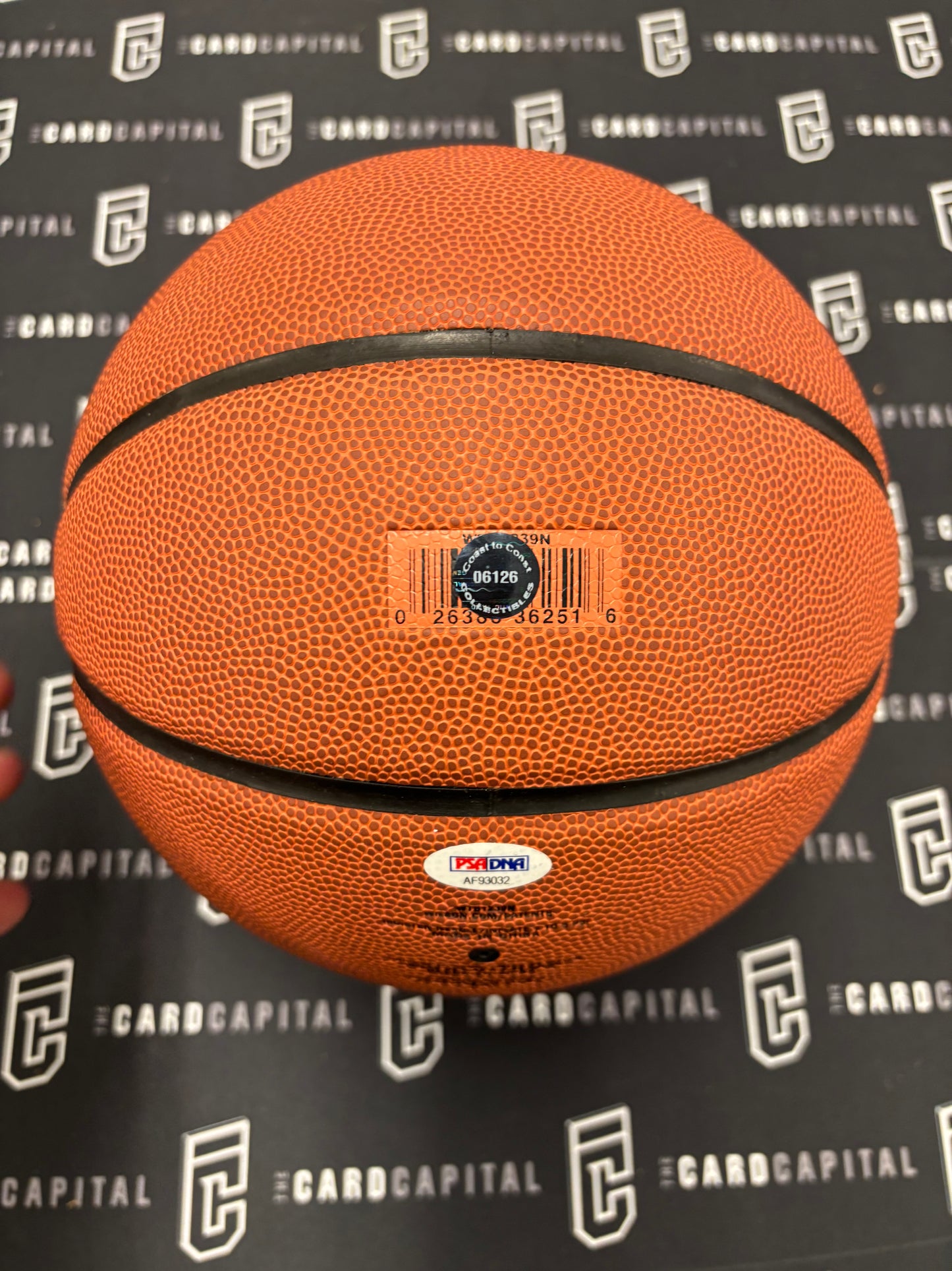 Sylvia Fowles Signed Wilson Basketball PSA Minnesota Lynx