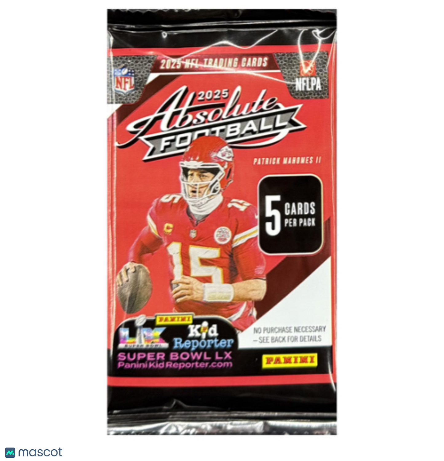 2025 Absolute Football Gravity Feed Pack