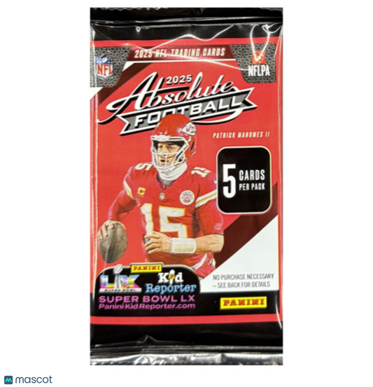 2025 Absolute Football Gravity Feed Pack