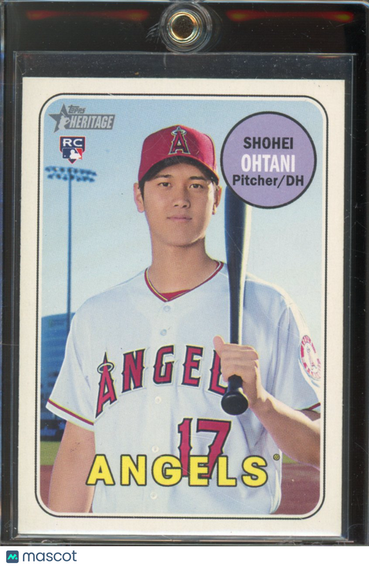 2018 Topps Heritage Shohei Ohtani Rookie