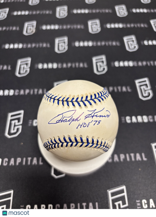 Ralph Kiner Signed Official Major League Baseball JSA "HOF 75"