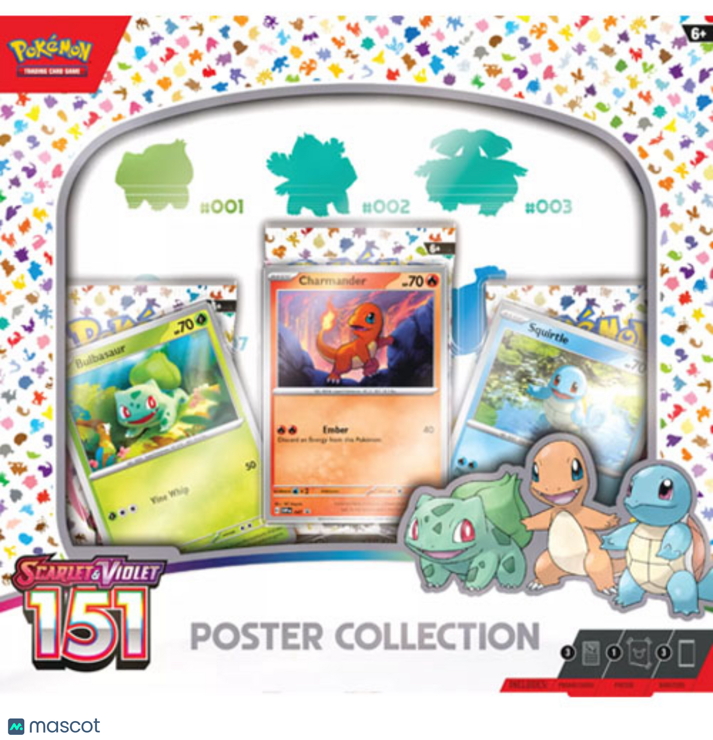 Pokemon Scarlet & Violet 151 Poster Collection Box